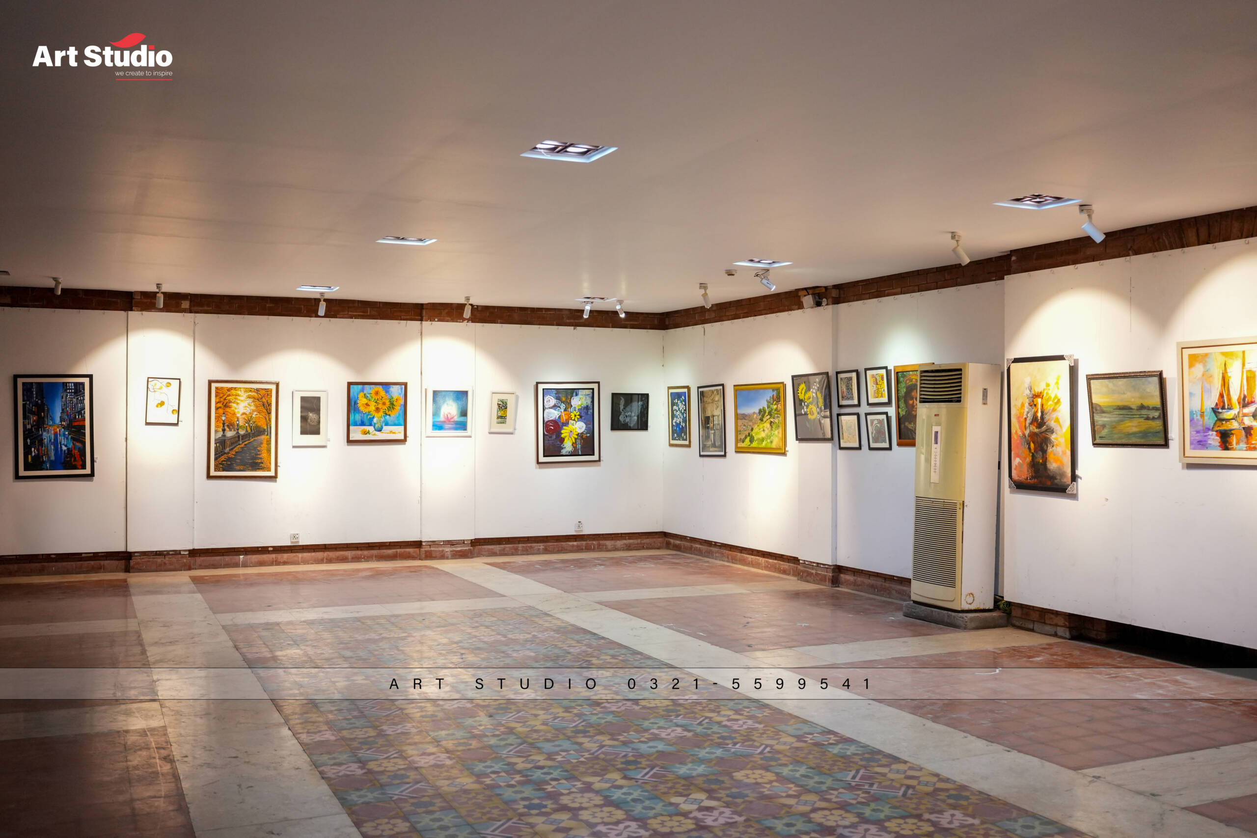 Seasonal Art Exhibtion with ACF