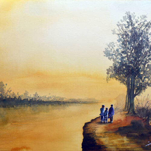 On the Banks of River Ravi