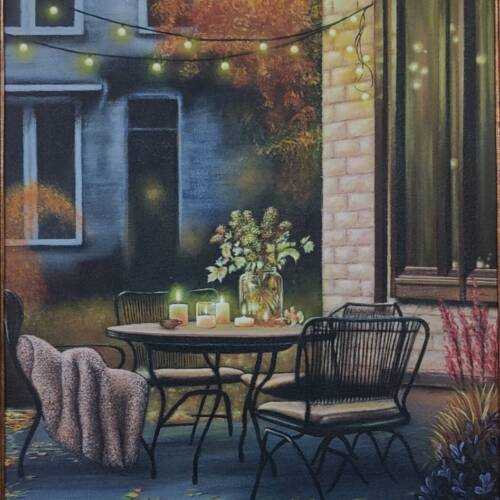 Soft Lights in the Autumn Air